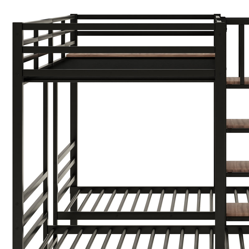 Galilhai Kids Twin Over Twin & Twin Bunk Bed