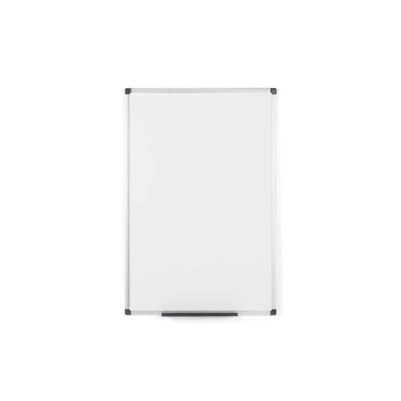 Maya Wall Mounted Magnetic Whiteboard, 120cm H x 200cm L x 1.5cm D