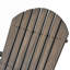 Chaise Adirondack rustique avec design pliable-746850867