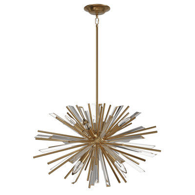 Lustre sphérique Spoutnik à 6 lumières Bruna