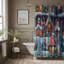 Rideau de douche Candy House - Premium-245569961