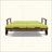 Double Chaise Lounge With Adjustable Backrests And Quick-Drying Cushions For Outdoor Relaxation-1548905526
