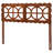 Baxton Studio Nansen Wood Headboard With Scalloped Frame - Geometric Cutout Decorative Panel For Bed Frame, Modern Coastal Bedroom Accent With Adjustable Height, Queen, Walnut-727905148-727905151