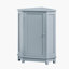Armoire de salle de bain Armoire de rangement de coin triangulaire avec tablette ajustable-394538162