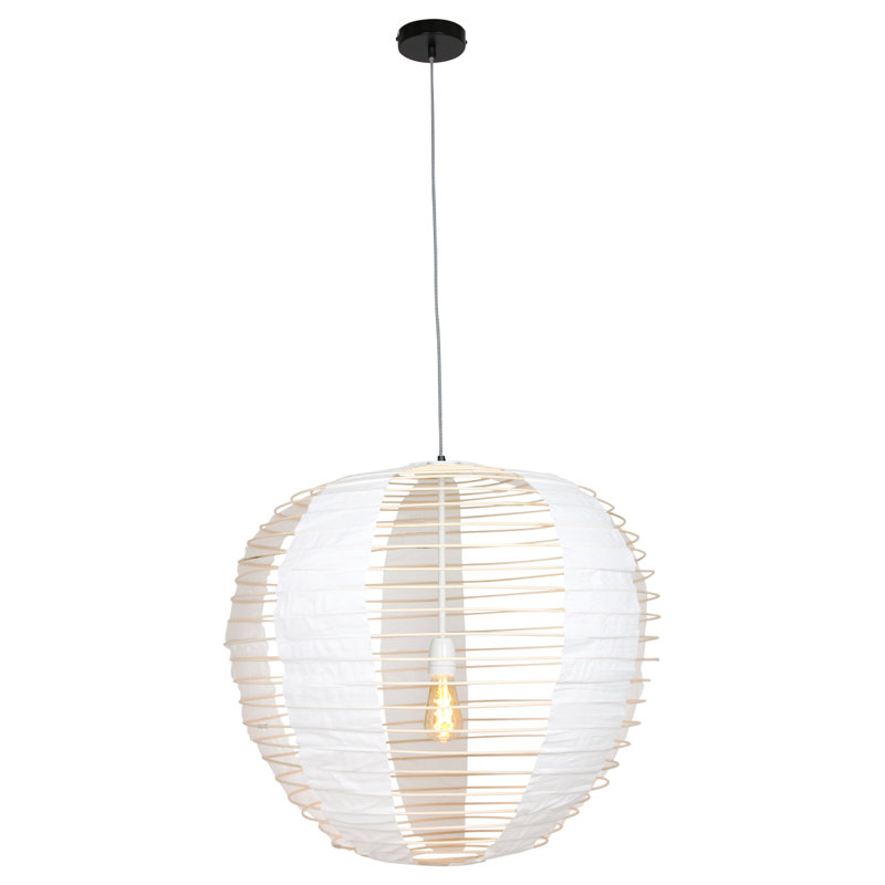 Rogers 1 - Light Beige Bell Pendant