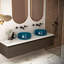 Lavabo vasque de salle de bain à surface solide en résine solide CASAINC-120778154