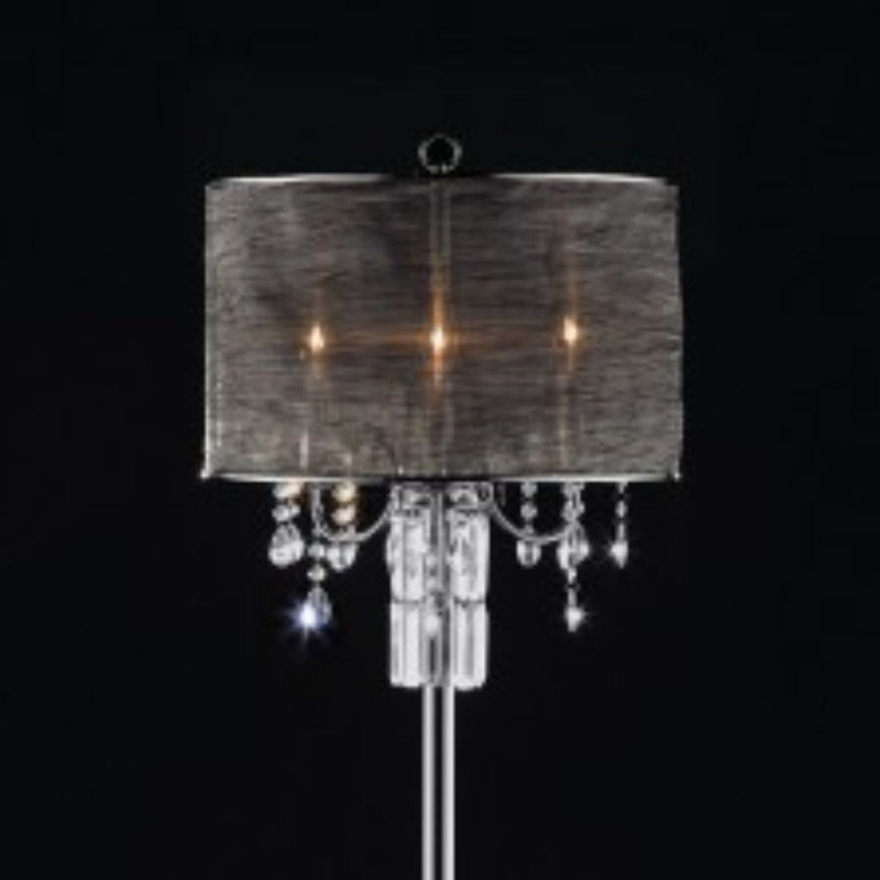 Lampe sur pied traditionnelle 62 po Metzger