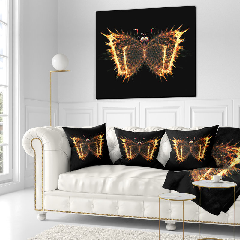  Coussin Abstract, 16 po x 1 po, Coussin décoratif