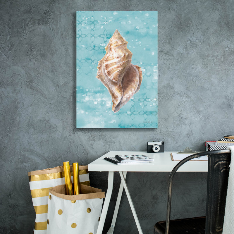  'Sunrise Beach 3 C' by Danhui Nai Canvas Wall Art