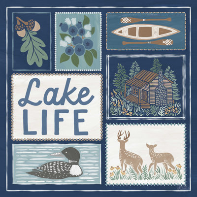 Lakeside Days VII - bleu