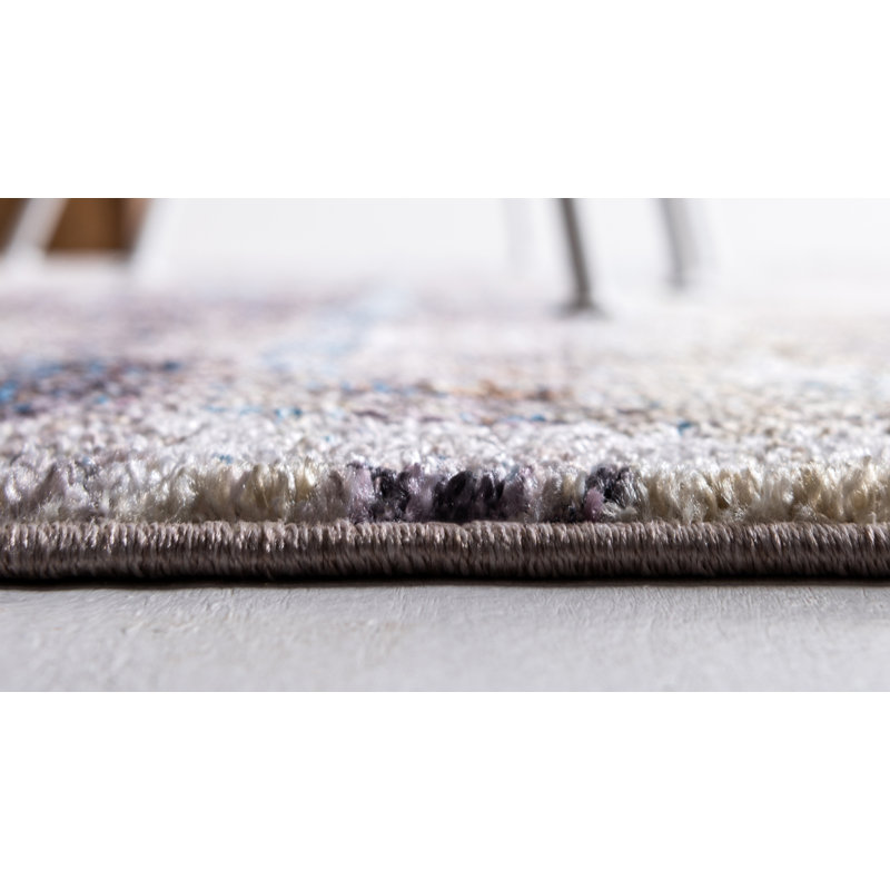 Gramercy Downtown Multicolor Abstract 2'2" x 6' Runner Rug