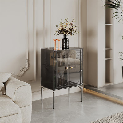 Buffet décoratif minimaliste en acrylique de style italien