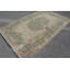 Tapis rétro, tapis turc, tapis de cuisine verts, tapis tissé à plat, grand tapis 5,7 x 8,8 pi
