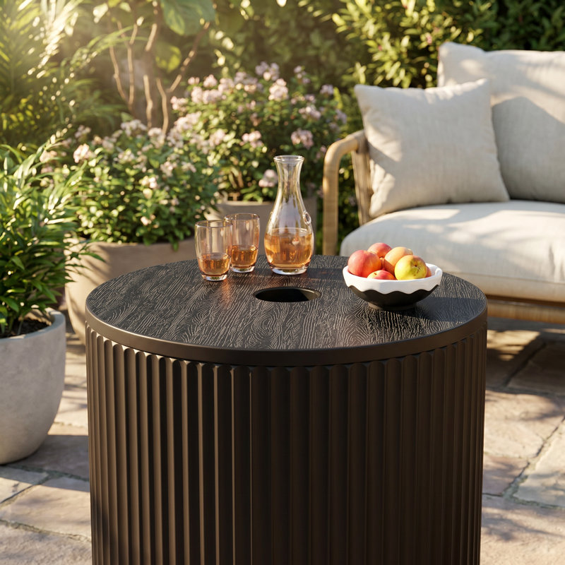 long patio table with umbrella hole HAPPATIO Outdoor Dining Set, Aluminum Patio Dining Set Includes 1 Outdoor Dining and Dining Chairs, Patio Furniture Set Upgrade your outdoor dining area with our sturdy aluminum outdoor dining table 67.7" Patio Rectangular Cast Aluminum