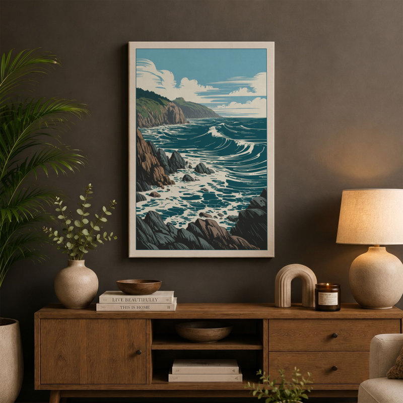 Print, 36x24 - 91.4 x 61.0 cm, Sage Border