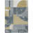 Machine Washable Indoor/Outdoor Cinead ACN1692 Gray Rug-104621488