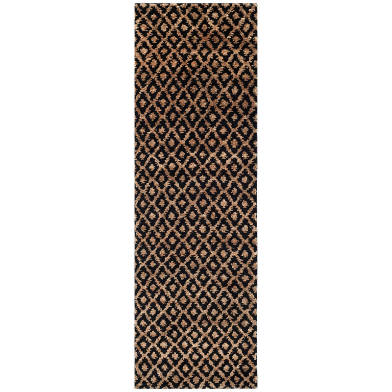 Bohemian Wool Rug, Runner 2'6" x 6'