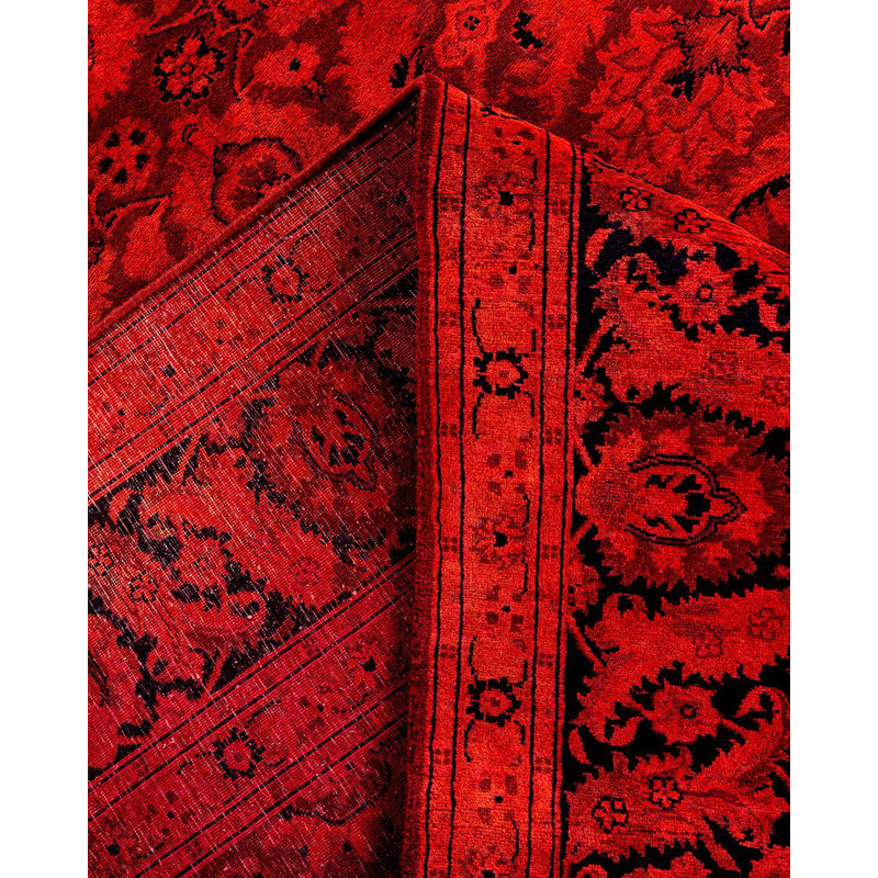 Overyed One-of-a-Kind Rectangle 6'1" X 8'10" Hand Knotted Area Rug