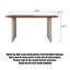 Bureau en bois massif crème rétro-1761011497