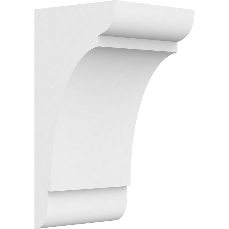 Corbeau en uréthane Signature olympique standard l 7 po x P 7 po x H 14 po, brun clair apprêté, H 14 po x l 7 po x P 7 po