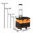 WFX Utility™ Tool Bag with Wheels Rolling Tote 20in Wheeled Storage Case & 2 Wheels