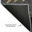 Premium Machine Washable Tweedy Black Rug-1293650729