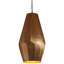 Ashley 1 - Light Copper Geometric Pendant