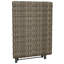 Table pliante en poly rotin 17,7 po x 13,8 po x 12,6 po Arlmont & Co.-1662743195