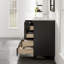 Meuble-lavabo simple 28 po avec comptoir en quartz Carrara et lavabo en porcelaine encastré Happy-160648416