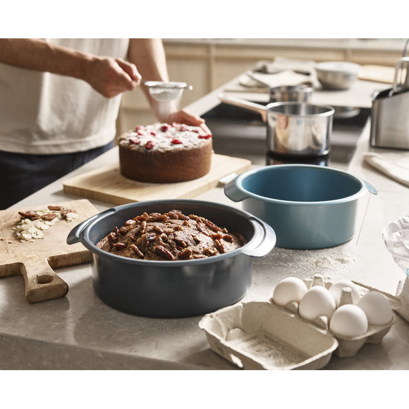 Joseph Joseph Nest Bake Non-stick Round Cake Pan With Easy Pull Handles, Set Of 2