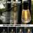 100+10FT Outdoor String Lights with Remote, Dimmable Patio Lights for Outside with 32+2 Bulbs