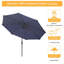 118'' Lighted Tilt Market Umbrella-71480644