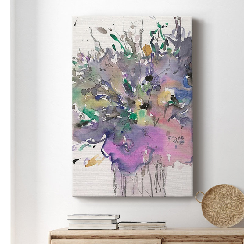Tout ce qui brille II - impression sur toile tendue, H 18 po x l 12 po x P 1 po