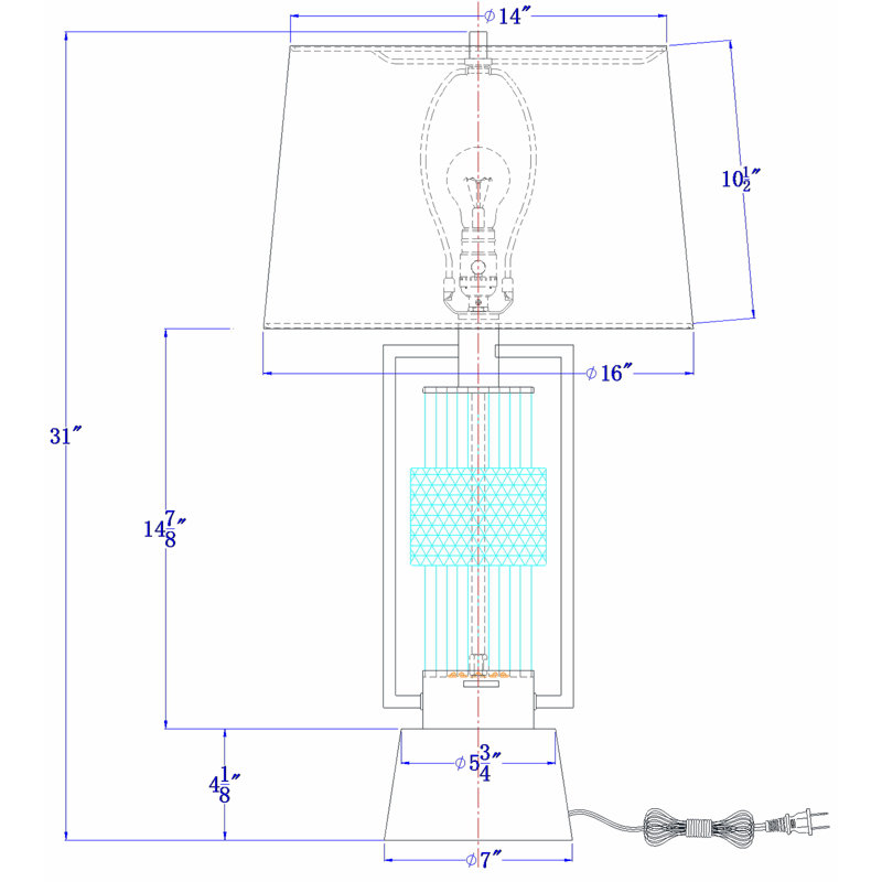 Lampe de table Ayelin