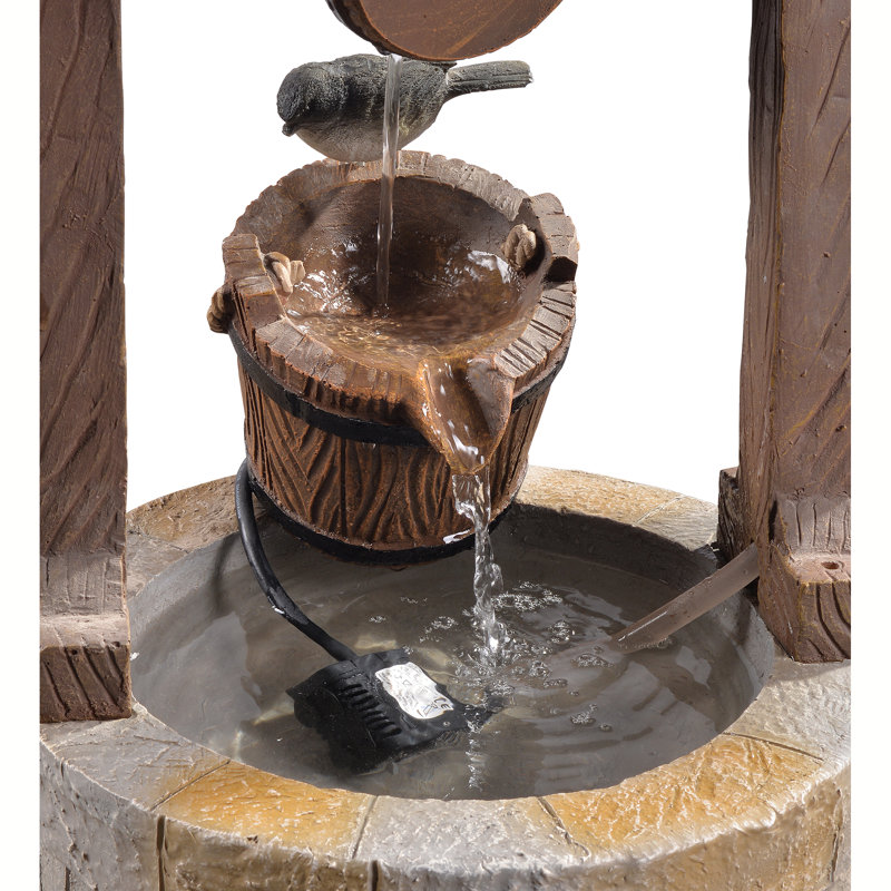 Handcrafted Outdoor Sculptural Fountain