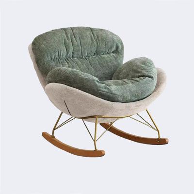 Chaise berçante Nordic Light Luxury Art