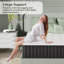 Matelas en mousse viscoélastique 10/12 pouces, infusé de charbon de bois, isolant à faible mouvement, certifié CertiPUR-US, respirant et soulageant la pression-110071692-110071694