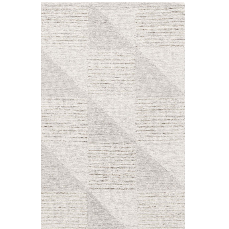 Tapis en laine et coton touffeté à la main Ebony 823, Tapis de couloir 2 pi 3 po x 8 pi