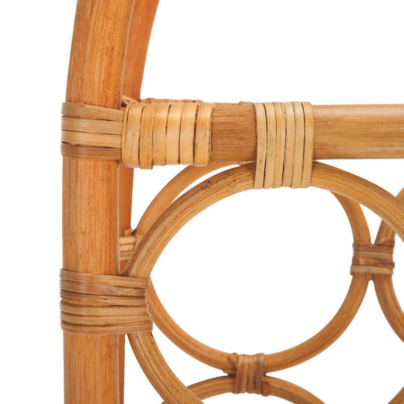 Aidann 6 - Bottle Solid Wood Wine Bottle Rack in Brown