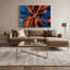 «Neo Expressionism 2», art mural sur toile noire