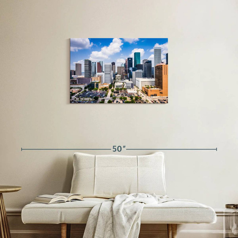 Sireci Buildings In Houston, 20" H x 30" W