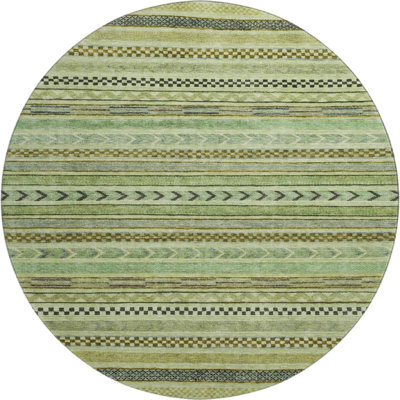 Premium Machine Washable Brennon AMF1625 Stripes Rug