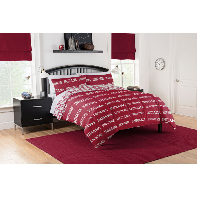 NCAA Rotary Bed In A Bag Set, Twin XL Comforter + 3 Additional Pieces