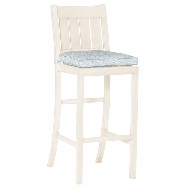 Tabouret de bar Club Wrought, Welt, Craie, Ciel de papier