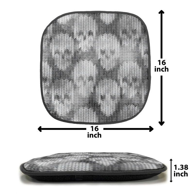 Outdoor 1.38'' Dining Chair Seat Cushion