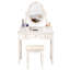 Ensemble coiffeuse avec tabouret et Miroir Ullman
