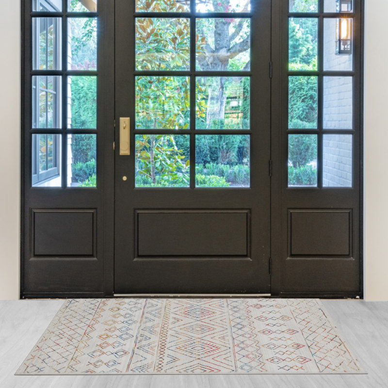 Tapis en chenille de Jean Jean Pierre New York, Rectangle 2 pi x 4 pi