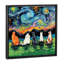 «Starry Cats» par Aja Trêves - reproduction d'art sur-49703736-49703743