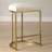 Upholstered Counter Stool with Metal Frame-85879813