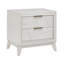 Table de chevet avec tiroirs, meubles de chambre à coucher modernes, 1 pièce
